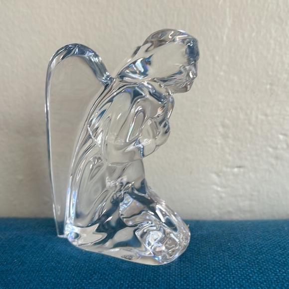 Baccarat crystal kneeling angel - Picture 2 of 7